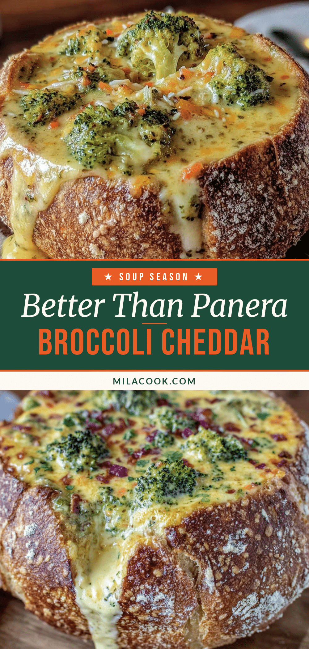 broccoli cheddar soup recipe