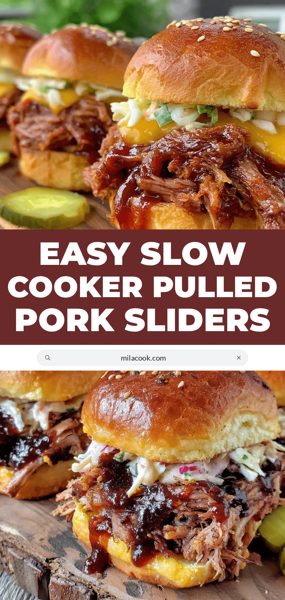 easy slow cooker pulled pork sliders recipe