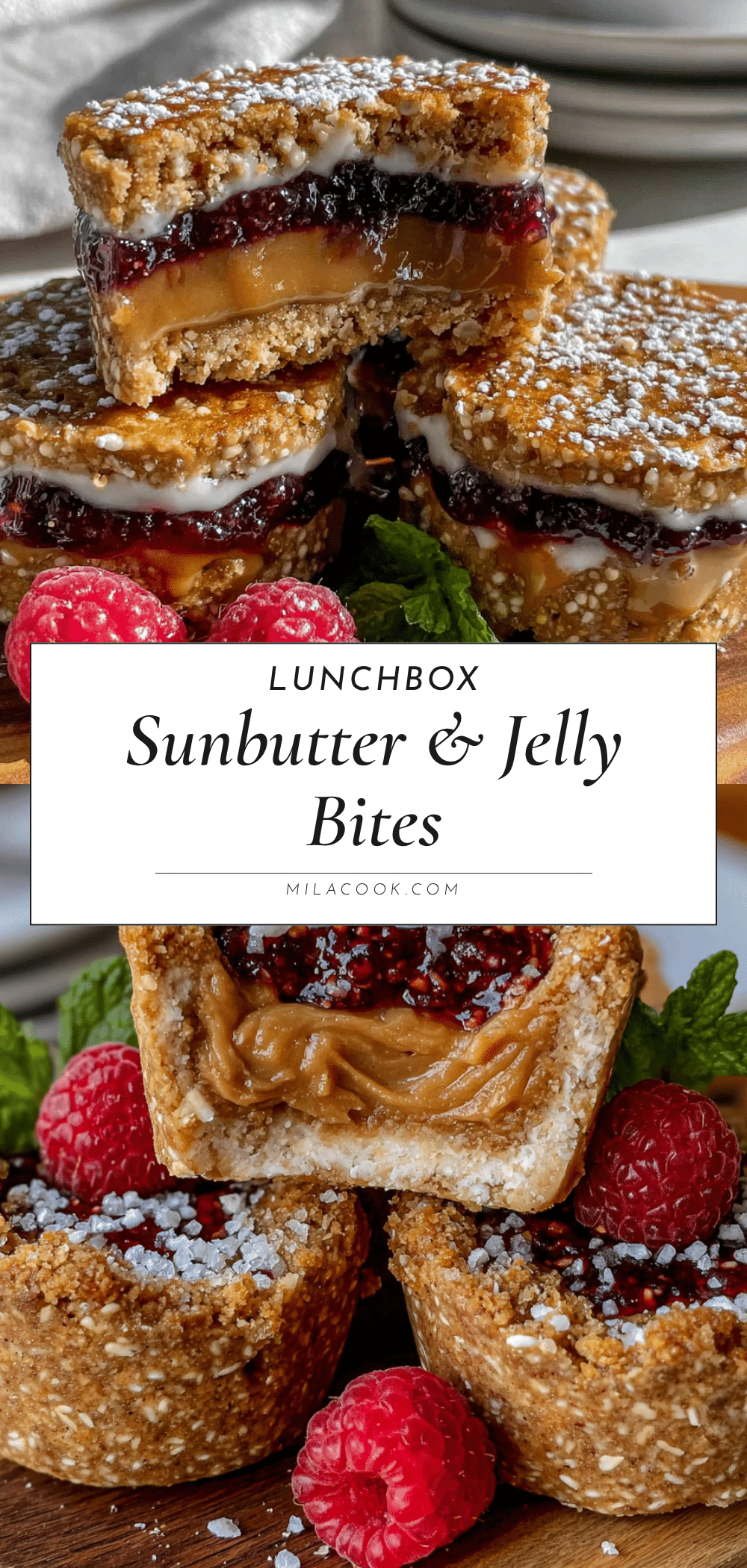 Easy Sunbutter & Jelly Lunchbox Bites recipe