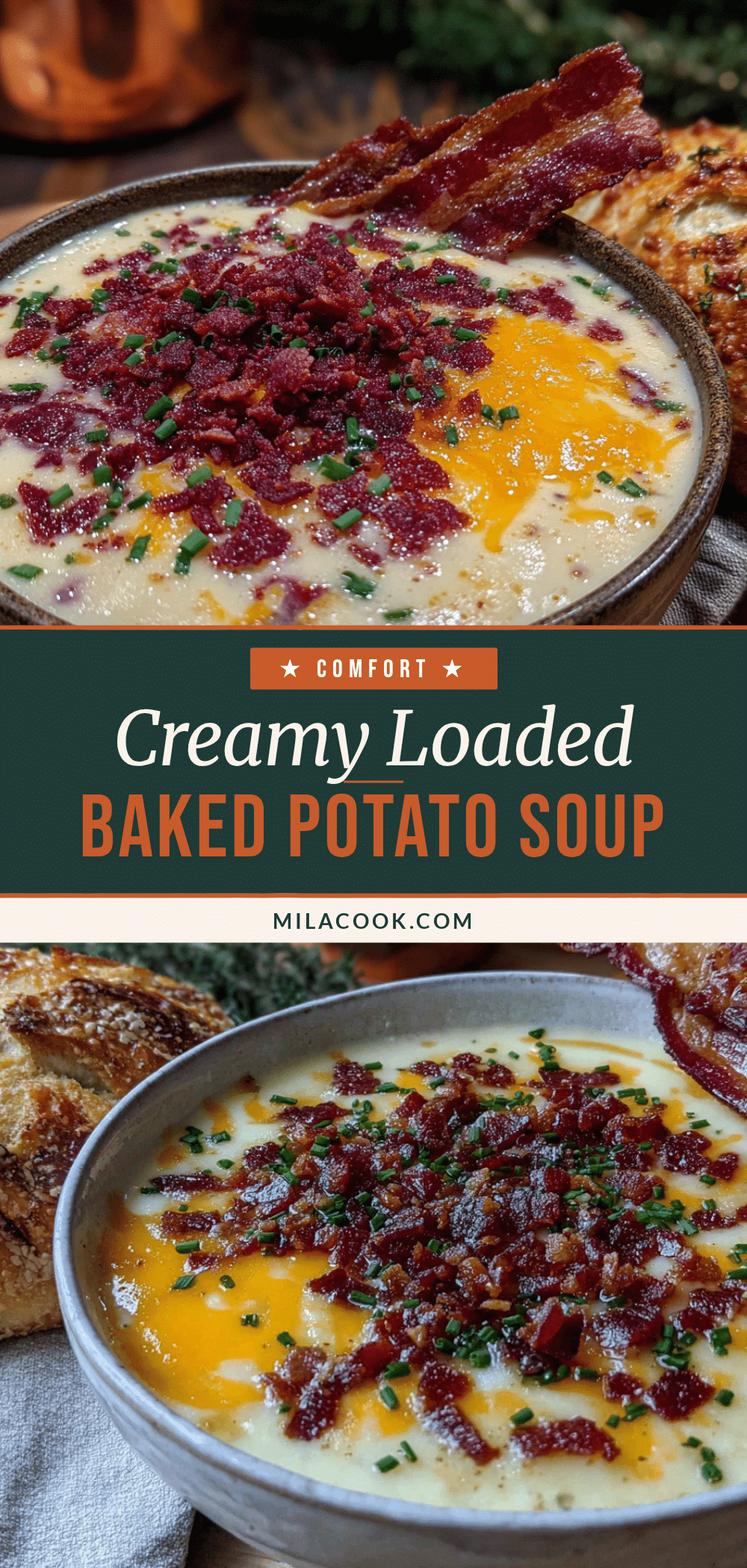 loaded baked potato soup recipe