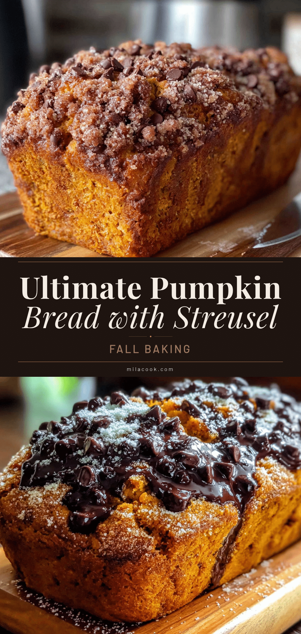 pumpkin bread with streusel recipe