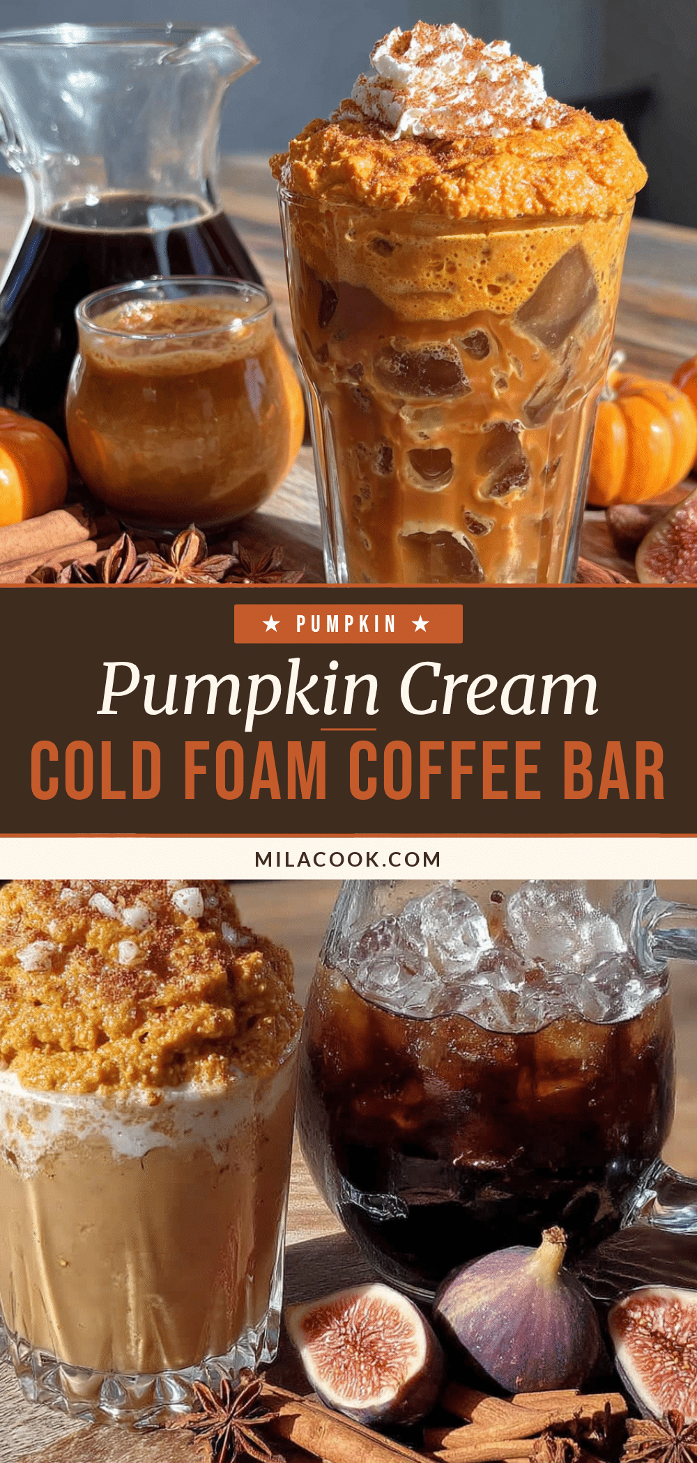 Pumpkin cream cold foam recipe