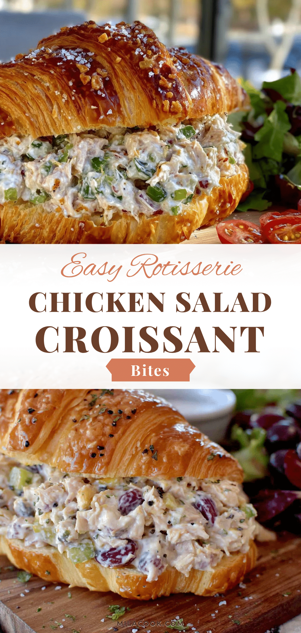 rotisserie chicken salad croissant sandwich recipe