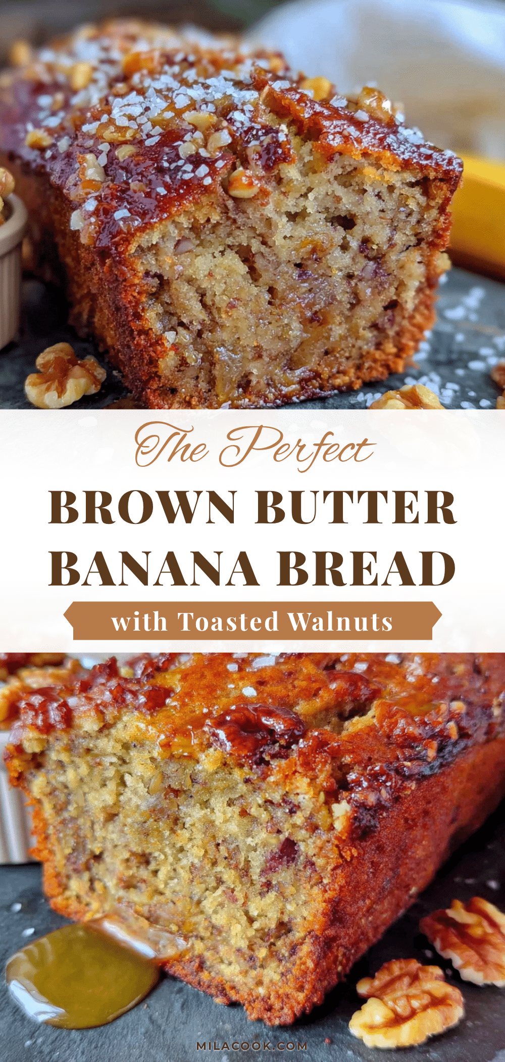 brown butter banana bread recipe