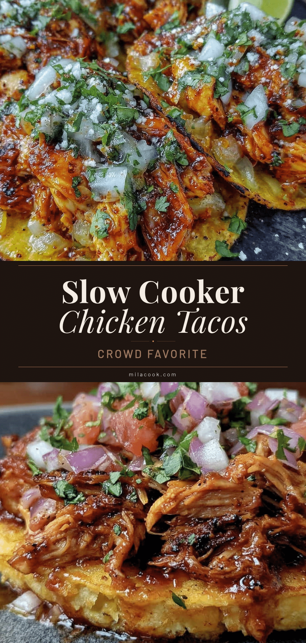 easy slow cooker chicken tacos recipe