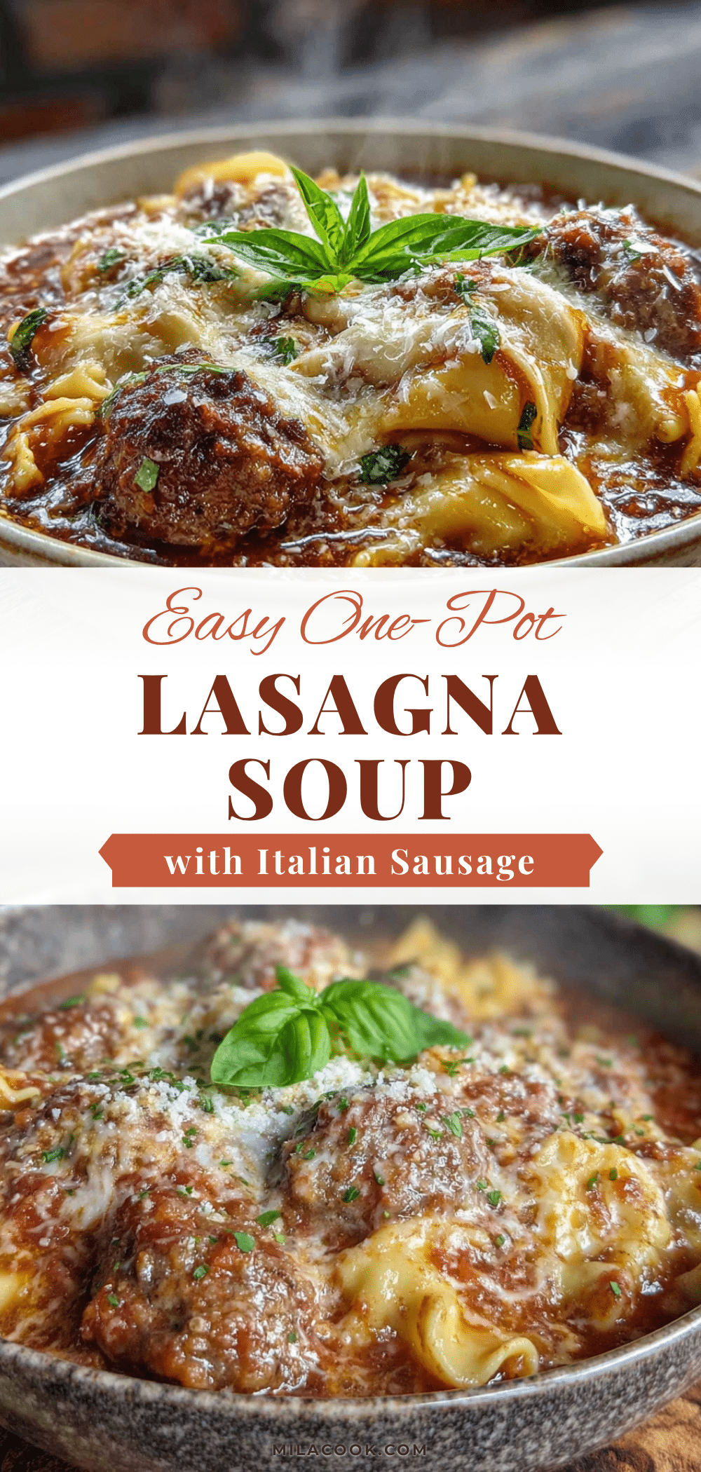 lasagna soup recipe
