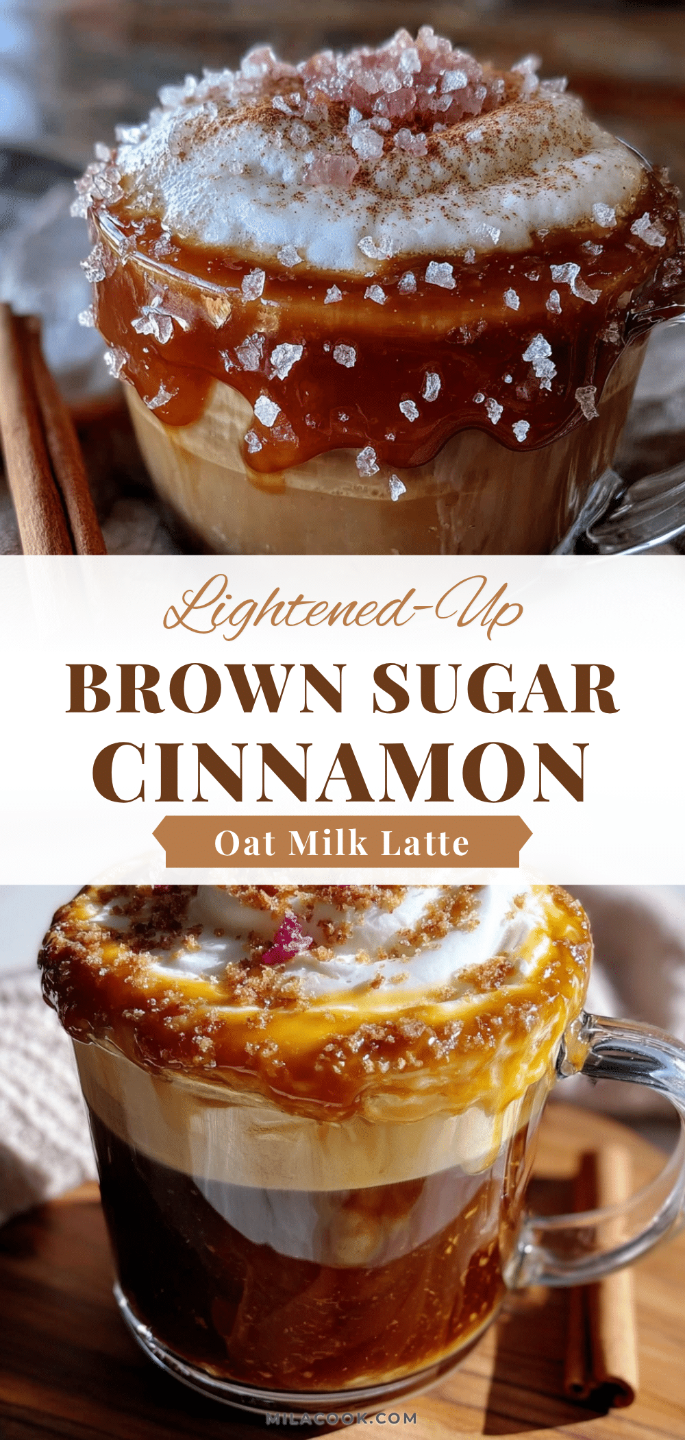 lightened-up brown sugar cinnamon oat milk latte recipe