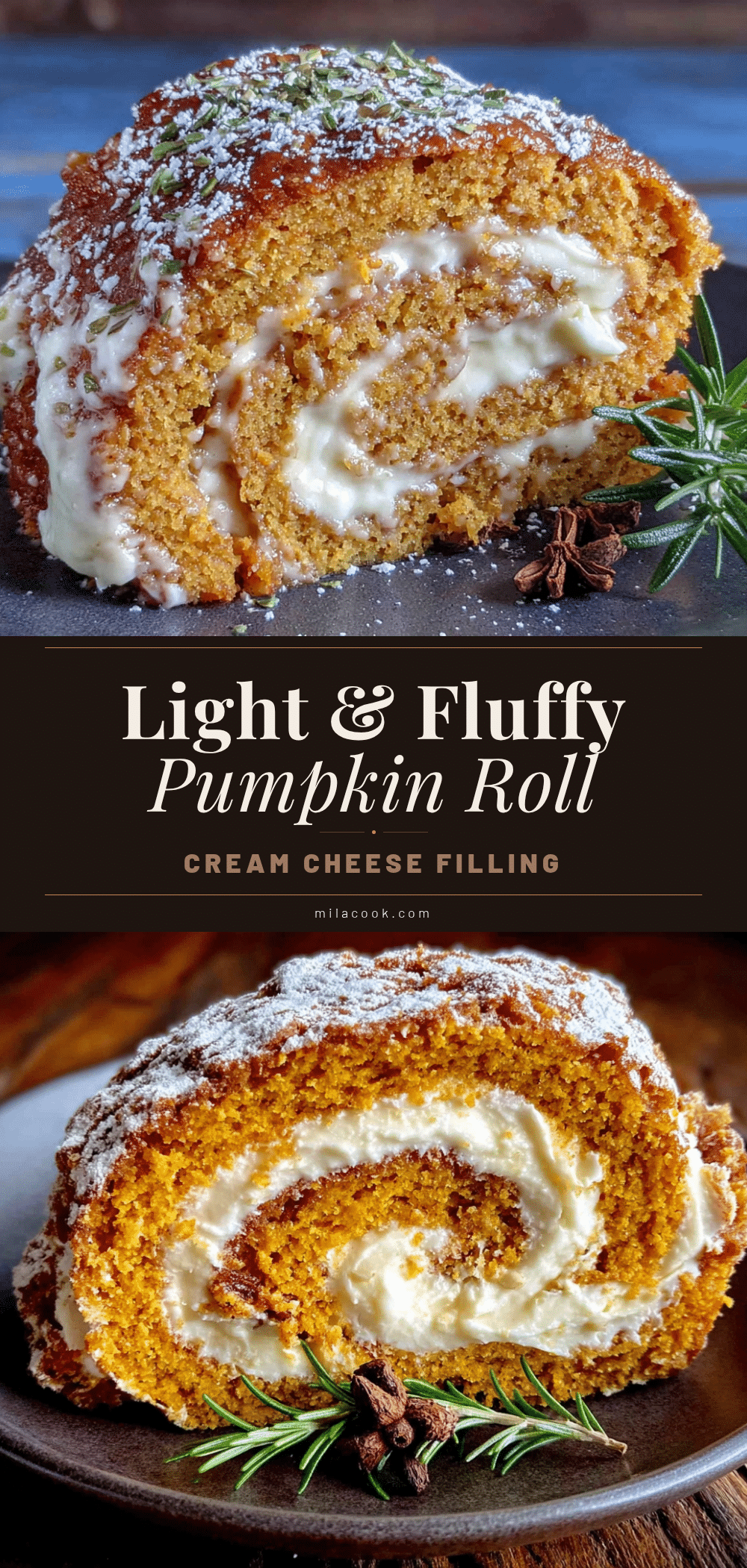 pumpkin roll recipe