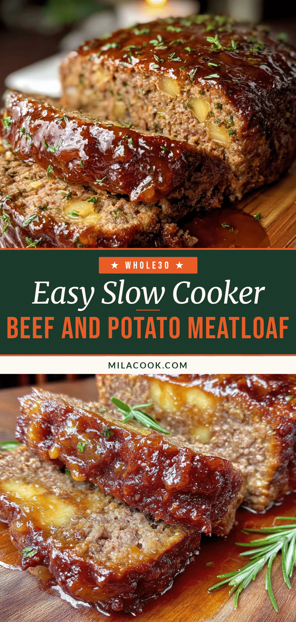 slow cooker beef and potato meatloaf recipe