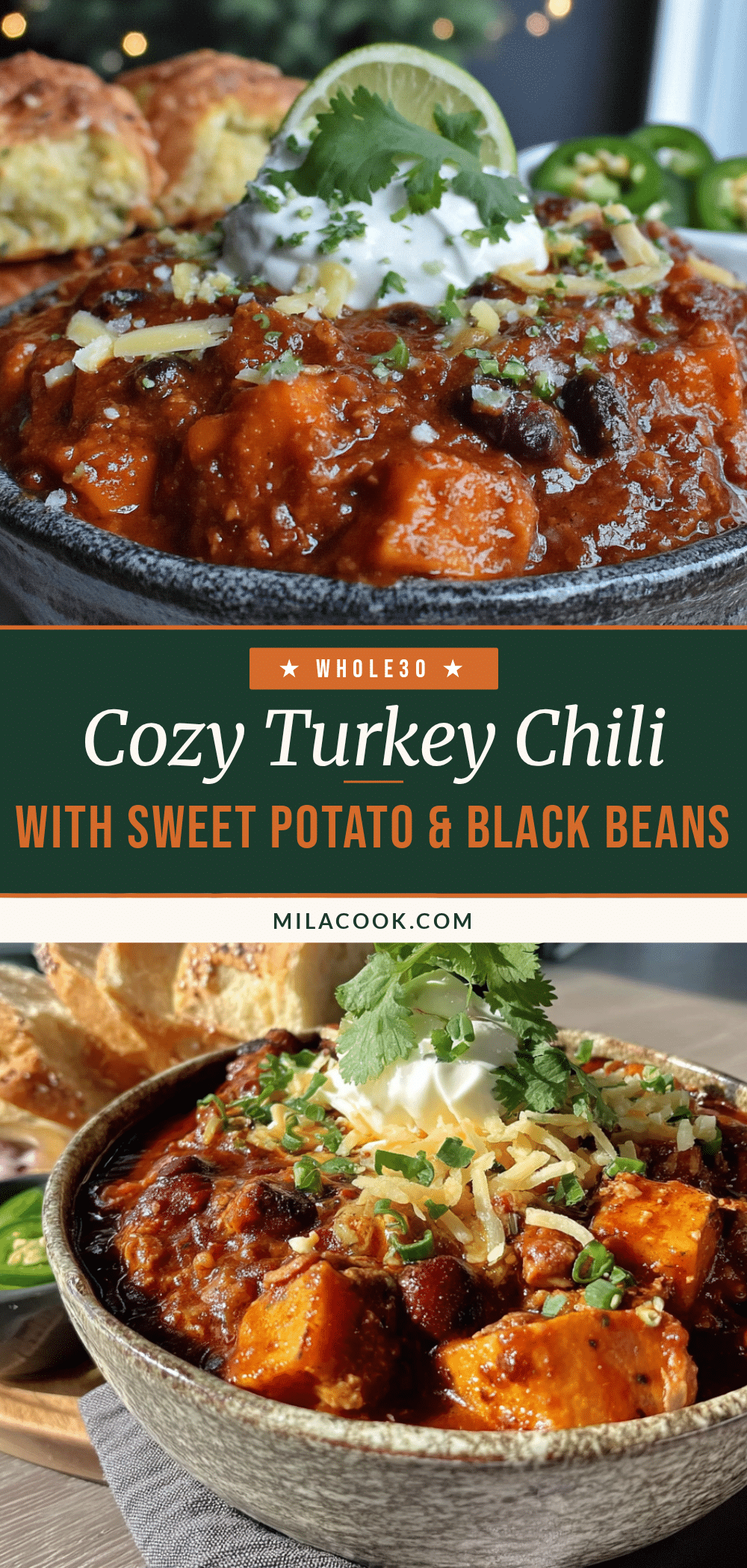 turkey chili with sweet potato recipe