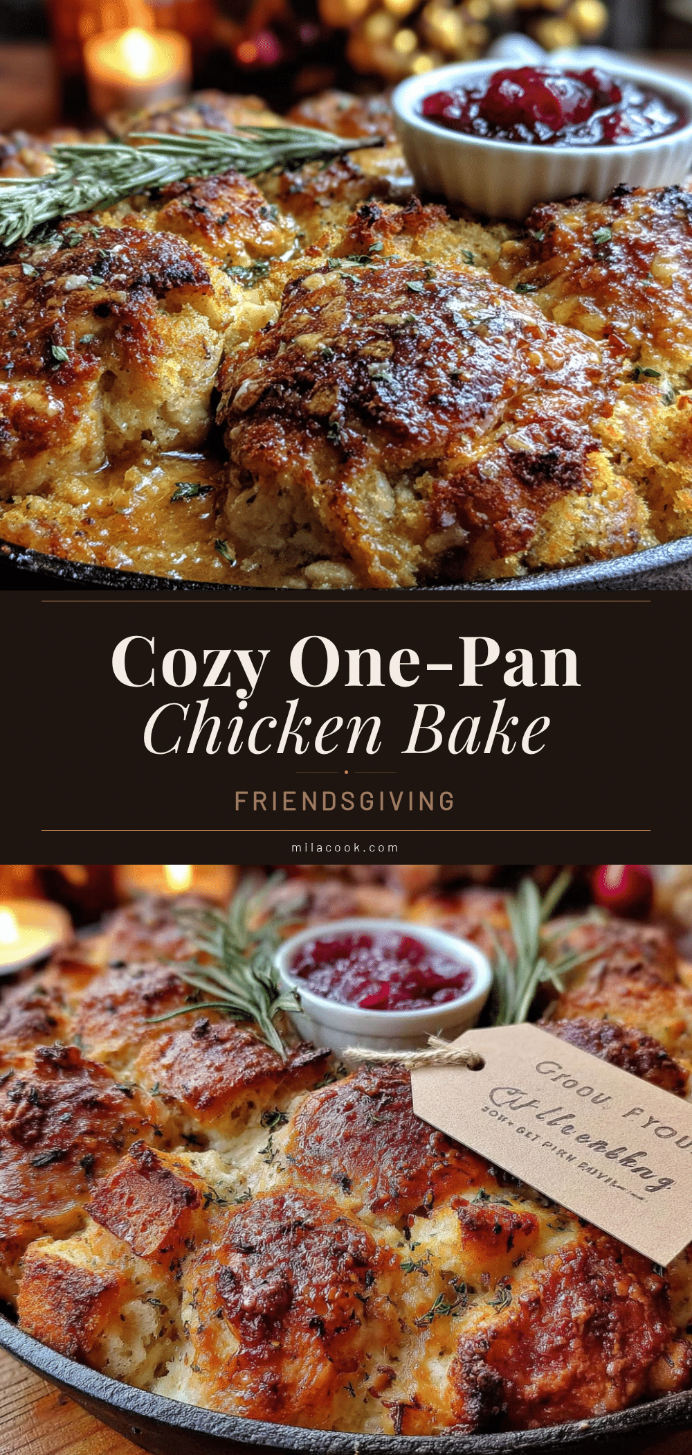 chicken and stuffing bake recipe