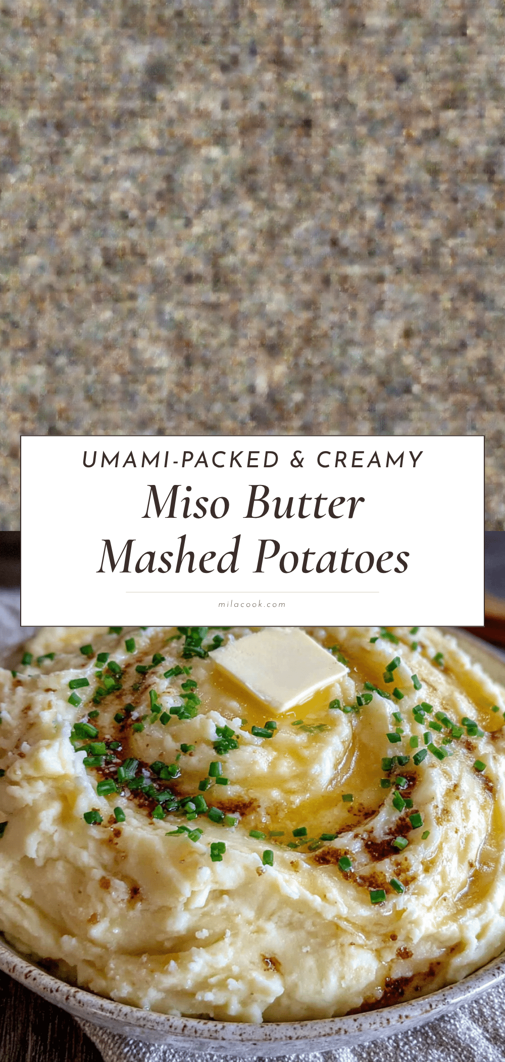 creamy miso mashed potatoes recipe